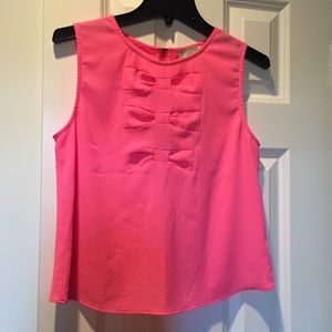Alythea Highlighter Pink Top M